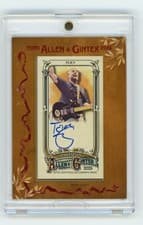 2025 Topps Allen & Ginter Framed Mini Autographs (Non-Baseball) Tom May #MA-TMA card