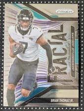 2025 Panini Prizm Fractal Brian Thomas Jr. #9