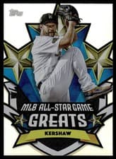 2025 Topps All Star Game All-Star Game Greats Clayton Kershaw #ASGG-28 card
