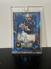 2025 Bowman University Chrome Sapphire Chrome Prospect Autographs Diego Pavia #BCA-DPA card