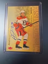 2025-26 Flair Autographics Mason McTavish #A-MC card