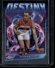 2024-25 Topps Chrome Destiny Kyshawn George #D-17 card