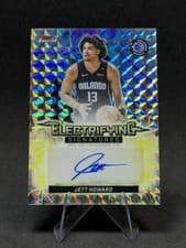 2025-26 Finest Electrifying Signatures Jett Howard #ESG-JA card
