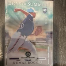 2025 Panini Boys of Summer Base Set Kumar Rocker #27 card