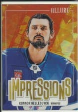 2025-26 Upper Deck Allure Impressions Connor Hellebuyck #I-5 card