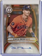 2025 Topps Tribute Autographs Zach Dezenzo #TA-ZD card
