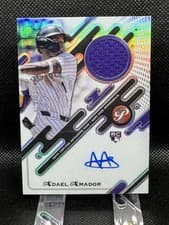 2025 Topps Pristine Pristine Pieces Autograph Relics Adael Amador #PPAR-AA card