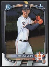 2025 Bowman Chrome Prospects Kevin Alvarez #BCP-227 card