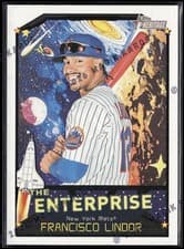 2026 Topps Heritage The Enterprise Francisco Lindor #TE-FL card