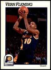 Vern Fleming 1991-92 Hoops Base Set card