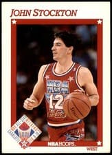 John Stockton 1991-92 Hoops Base Set card