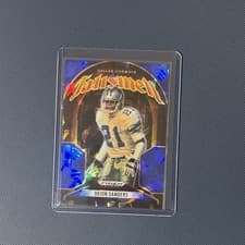 Deion Sanders 2025 Panini Prizm Black Talismen card