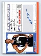 2025-26 NBA Hoops Hoops Rookie Signatures John Tonje #HRS-JT card