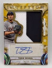 2025 Topps Inception Inception Autograph Jumbo Patch Tarik Skubal #IAJP-TS card