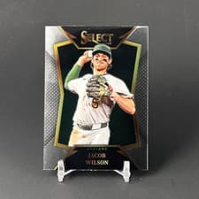 2025 Panini Select Select Throwback Jacob Wilson #1 card