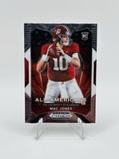 Mac Jones 2021 Panini Prizm Draft Picks card