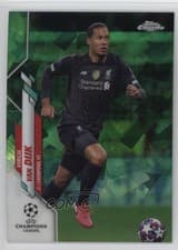 Virgil van Dijk 2019 Topps Chrome UEFA Champions League Sapphire card