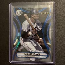2025 Topps Tribute Base Set Willie Mays #44 card