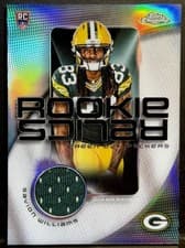 2025 Topps Chrome Rookie Relics Savion Williams #RR-SW card