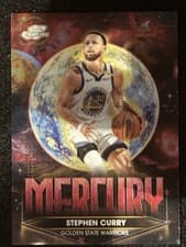 2025-26 Topps Cosmic Chrome Planetary Pursuit Mercury Stephen Curry #PPM-3 card
