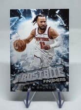 2025-26 Topps Holiday Frostbite Finishers Jalen Brunson #FF-JB card