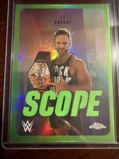 2026 Topps Chrome WWE Scope LA Knight #SCO-6 card