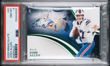 2025 Panini Immaculate Base Set Josh Allen #61 card