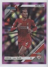 Virgil van Dijk 2019 Panini Chronicles card