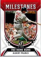 2024 Donruss Milestones Albert Pujols #11 card