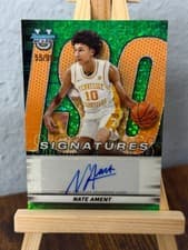 2025-26 Bowman University Best Iso Signatures Nate Ament #IS-NA card