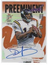 2025 Topps Signature Class Preeminent Ink Daunte Culpepper #PI-DC card