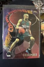Grant Hill 1997 Topps Chrome Season's Best card