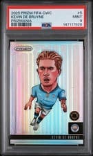 2025 Panini Prizm FIFA Club World Cup Prizmania Kevin De Bruyne #5 card