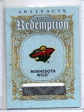 2025-26 Upper Deck Artifacts Base Rookie Redemption Minnesota Wild #RED-214 card