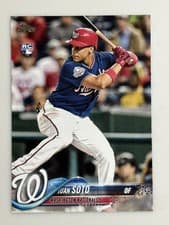 Juan Soto 2018 Topps Update card