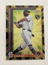 2025 Topps Chrome Radiating Rookies Jace Jung #RR-3