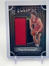 2024-25 Panini Obsidian Eclipse Materials Reed Sheppard #EM-RED card