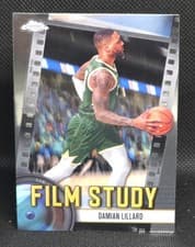 2024-25 Topps Chrome Film Study Damian Lillard #FS-9 card