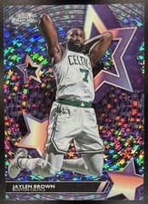 2025-26 Topps Cosmic Chrome StarFractor Jaylen Brown #SF-26 card