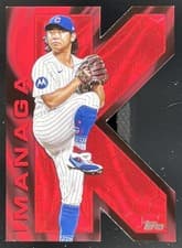 2025 Topps K Zone Shota Imanaga #KZ-6 card