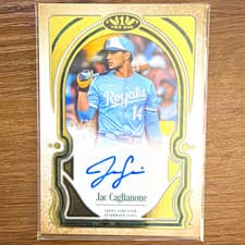 2026 Topps Tier One Tier One Talent Autographs Jac Caglianone #T1TA-JC card