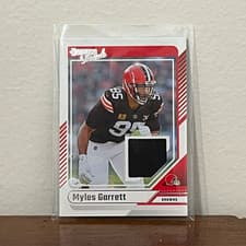 Myles Garrett 2024 Donruss Donruss Threads card