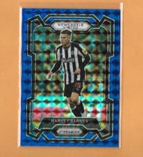 Harvey Barnes 2023 Panini Prizm Premier League card