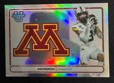 2025 Bowman University Best Campus Crests Refractor Koi Perich #CC-3 card