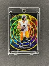 2025 Panini Select Color Wheel Aaron Rodgers #9 card
