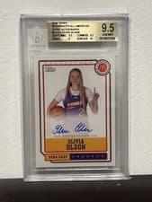 2024 Topps Chrome McDonald's All-American Event Autographs Olivia Olson #EA-OO