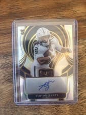 Ashton Jeanty 2025 Panini Select Select Signature Prizm card