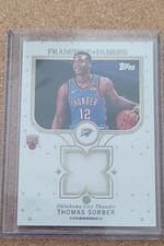 2025-26 Topps Franchise Fabrics Thomas Sorber #FF-TS card