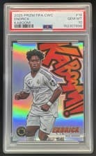 2025 Panini Prizm FIFA Club World Cup Kaboom! Endrick #18 card