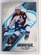 2024-25 Upper Deck Credentials Base Set Cale Makar #42 card